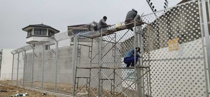 監獄隔離網施工